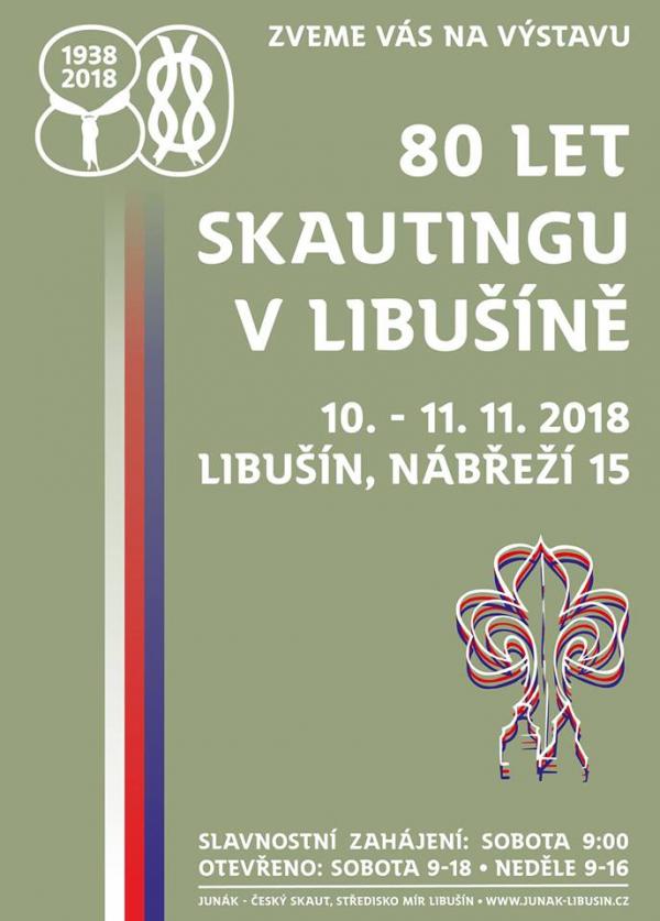 Vstava 80 let skautingu v Libun
