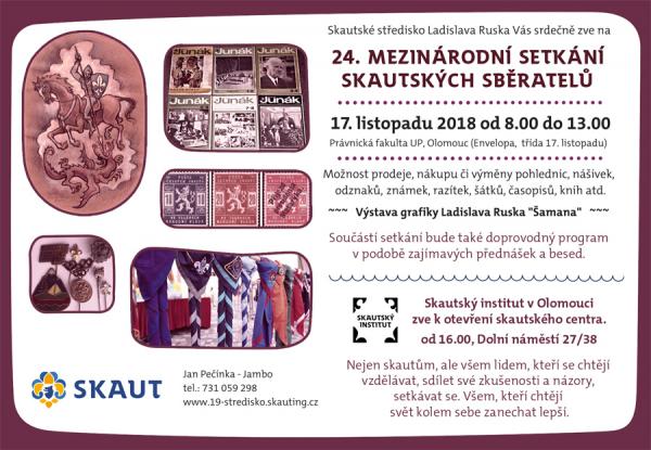 XXIV. podzimn setkn skautskch sbratel v Olomouci