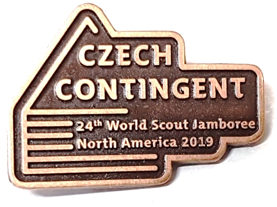 Odznak eskho kontingentu na WSJ 2019