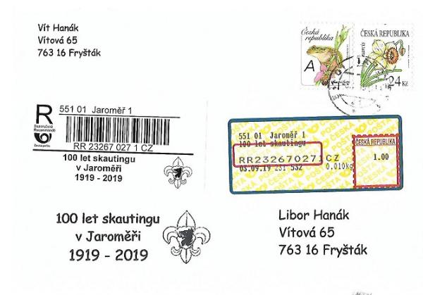 100 let skautingu v Jaromi 1919 - 2019